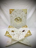WHITE TURKISH TEXTURE QURAN BOX