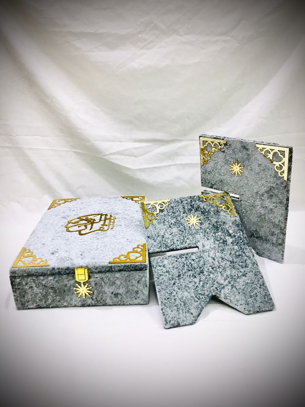 FAR TURKISH VELVET QURAN BOX