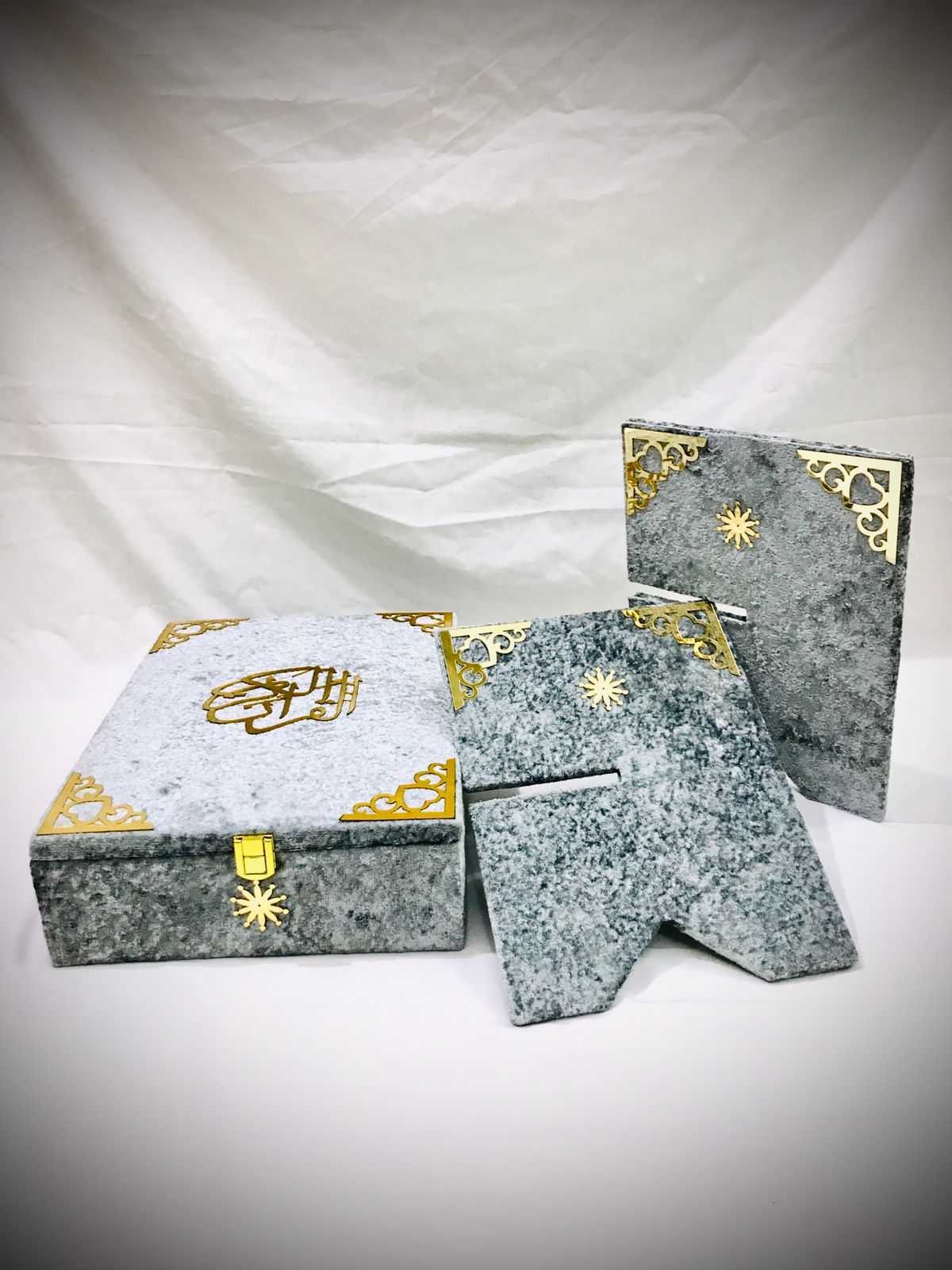 FAR TURKISH VELVET QURAN BOX
