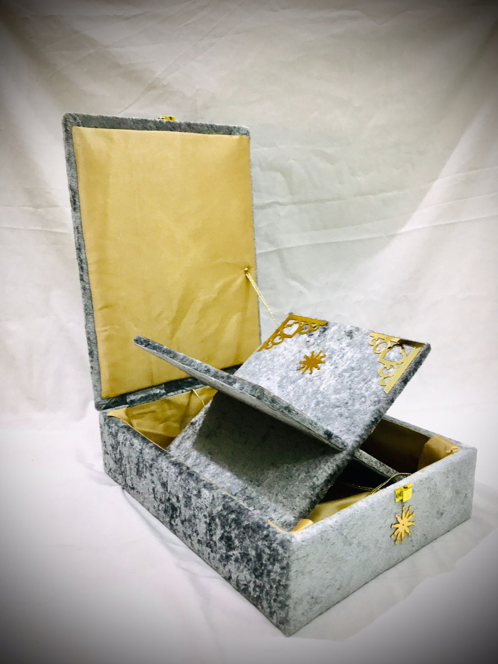 FAR TURKISH VELVET QURAN BOX