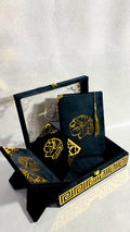 BLACK ACRYLIC GLASS QURAN BOX & QURAN SHAREEF